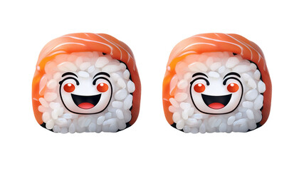 Smiling Sushi Rolls