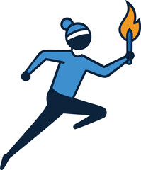 Obraz premium vector-running-athlete-with-flaming-torch-silhouet (1)_processed.eps