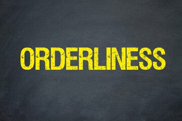Orderliness	
