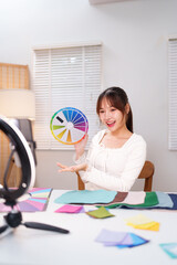Personal Color Analysis Online Coaching by Asian Woman Consultant for Style Advice Tailored Color...