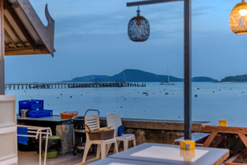 restaurant on the beach
