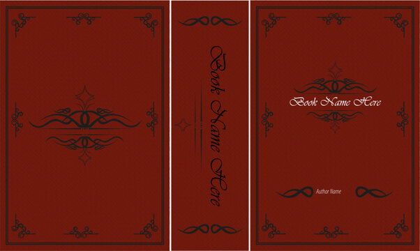 Classic mysterious book cover design, to design this cover Vivaldi italic and time new roman font are used.