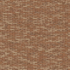 Fototapeta premium Texture of a red brick wall vector illustration 