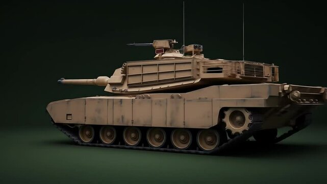 M1A2 Abrams Tank: A Powerful Military Vehicle