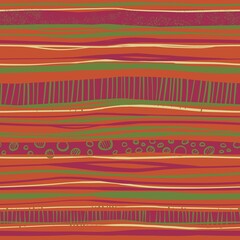 seamless pattern with colorful stripes