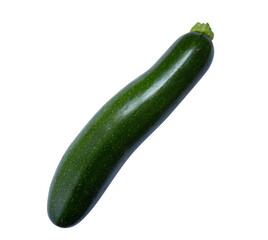 Zucchini Dark Green png on transparent background