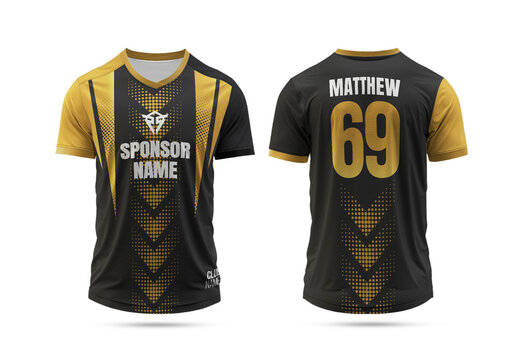 Sports Team Jersey Design Template