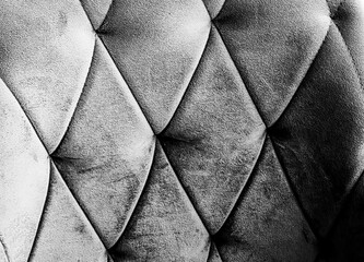 Soft Background with Chair Detail – Pattern and Texture Focus. Monochrome hues.