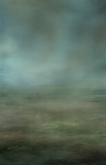 Ethereal green gradient with textured surface