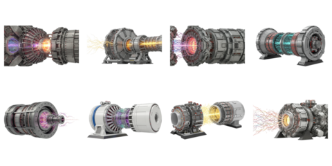 Engineering Marvel: A complex illustration showcases intricate mechanical systems. Each components radiates a dynamic power, inviting the viewer to appreciate the advanced technology and innovation.
