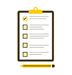Realtor clipboard icon flat illustration of realtor clipboard vector icon isolated on white background