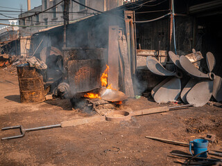 Garbage Accumulation in Poor Neighborhood, Dhaka

