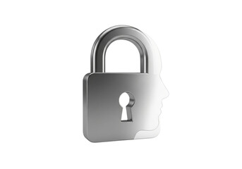 Naklejka premium Secure Your Mind Mental Wellness and Privacy in the Digital Age