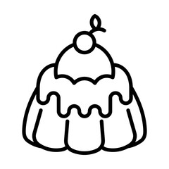 Bundt Cake Dessert Single icon