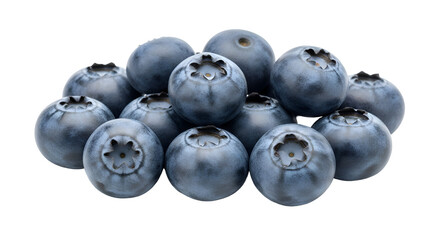 Blueberries: Fresh, Juicy Berries with Transparent Background
