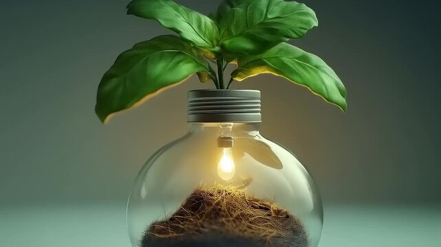 Symbiotic future conceptualization: Growth of life and energy in a single vessel