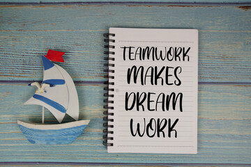 Teamwork Makes Dream Work Motivational And Inspirational Quotes