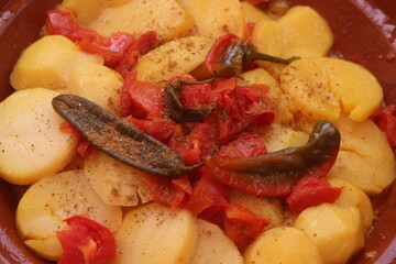 Traditional Moroccan Food Known as Tajine or Tagine