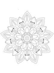 Flowers Coloring Pages For Adultes