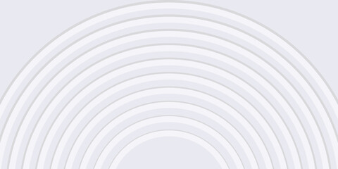 Obraz premium Minimalist White Textured Background with Curved Lines. Vector Illustration