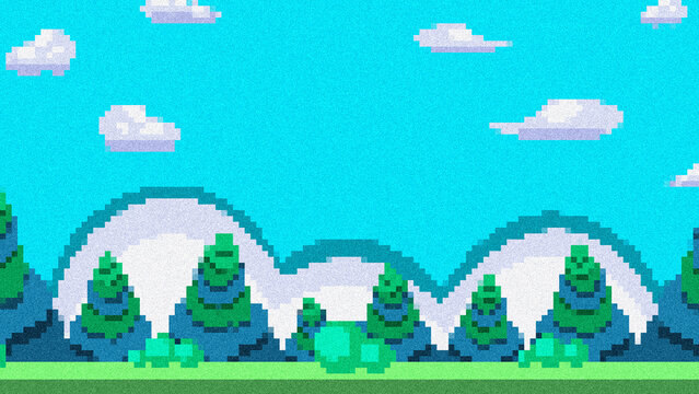 Pixel 8-bit BackGround