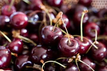 cherries on the market