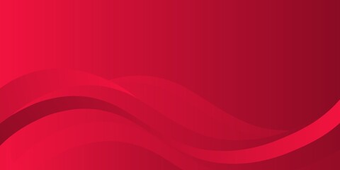 A bold and powerful abstract background with smooth, flowing waves in a striking red and burgundy gradient, perfect for dynamic corporate and advertising designs.