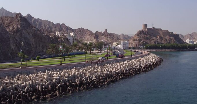 Muttrah Muscat Port, Port Sultan Qaboos is one of the main commercial ports in Oman. It is Oman's premier maritime gateway, enjoying a prime location in the politically stable sultanate