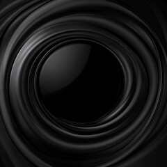 Glowing circle in the dark background