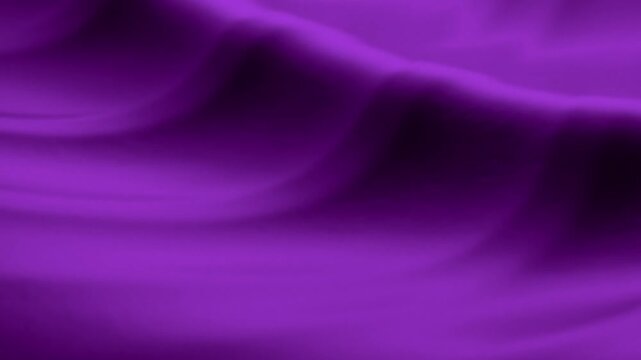 Silky purple waves drift diagonally in soft highlights and shadows, creating a tranquil, hyperreal digital texture.