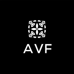 AVF Letter Initial Logo Design Template Vector Illustration
