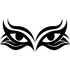 carnival mask vector illustration