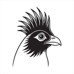 Elegant Victoria Crowned Pigeon with Royal Blue Plumage and Crest