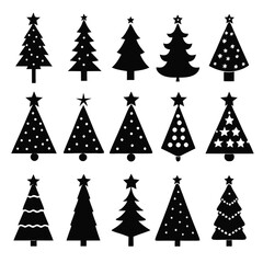 A Collection of christmas icons set