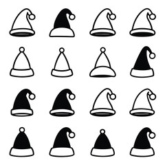 A Collection of christmas icons set