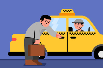 Online service illustration