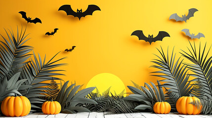 Halloween Theme Intricate Spider Webs Wallpaper for Background Bats and Decor 