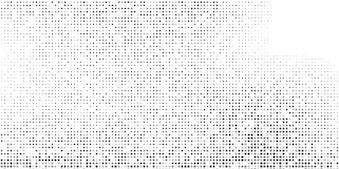 Abstract roundomus rectangle gradient texture. Vanishing polka dot background. Repeating dots simple