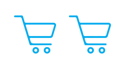 vector shopping cart icon