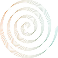 Fototapeta premium abstract gradient curve