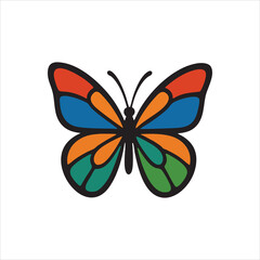 butterfly vector logo