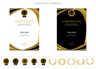 賞状２９０　certificate　award　表彰状　celebration