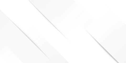 Abstract white background. Minimal geometric white light background