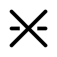 A red stop sign icon with a white cross symbol illustrates a clear no smoking concept