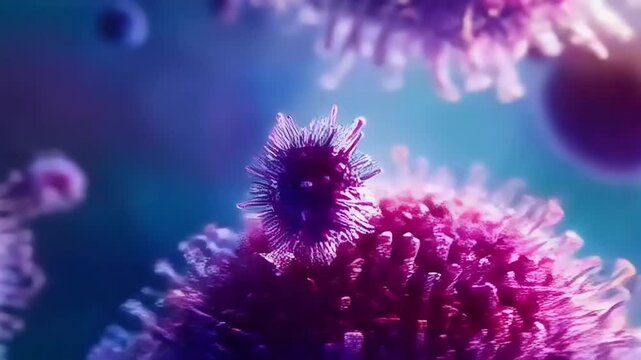 Microscopic Vision: Viral Structures and Pathogen Biology for Medical Research