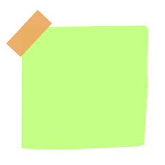 sticky note vector