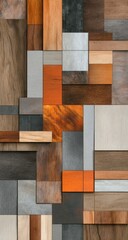 Abstract wood paneling, various shades