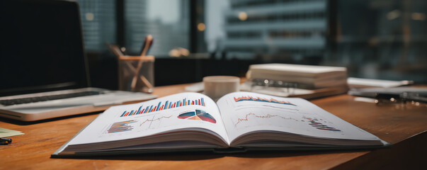 Open portfolio showcasing diversification and balance in financial data analysis