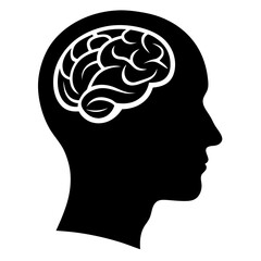 human head silhouette