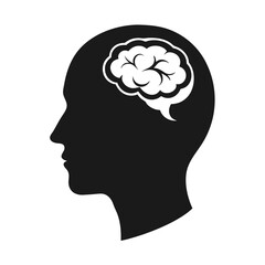 human head silhouette